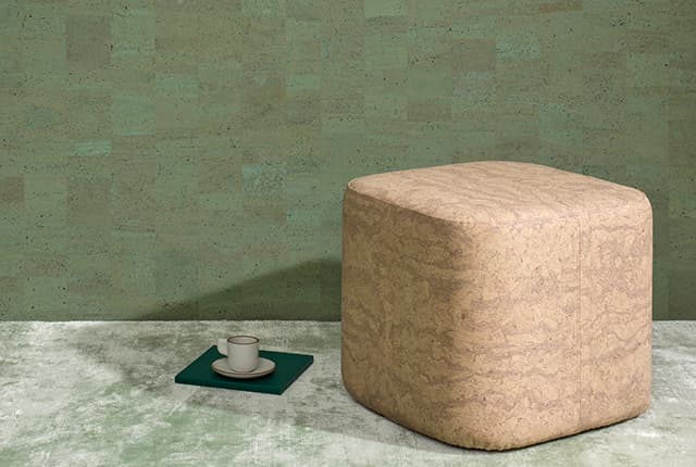 Natural Cork for Walls and Seating